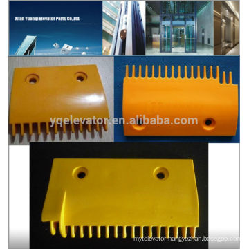LG Escalator comb plate, Escalator plastic comb plate, escalator spare parts for LG